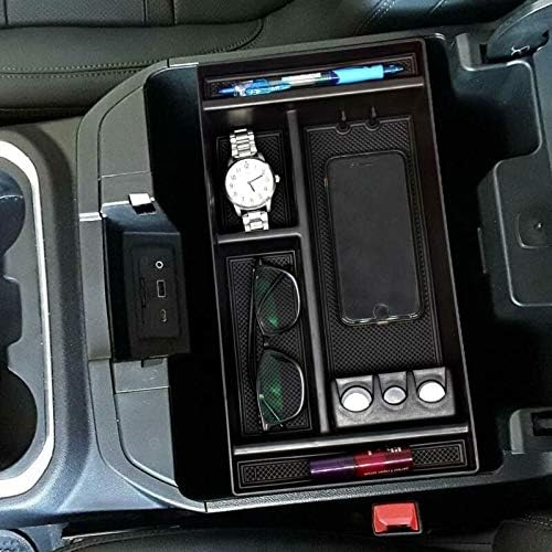 Storage Box Car ABS Plastic Center Console Tray Holder Storage Box For GMC Sierra Container