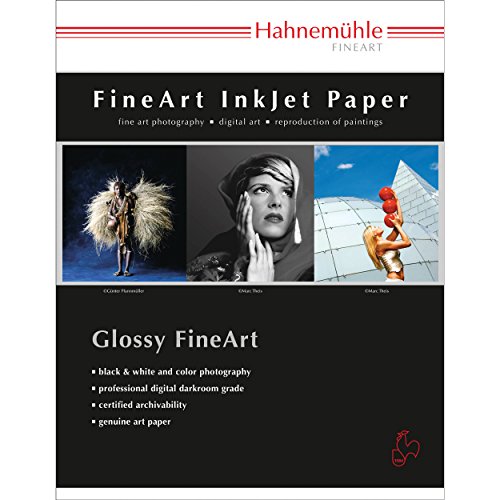 Hahnemuhle fine art baryta 325, ultra smooth high gloss, bright w…