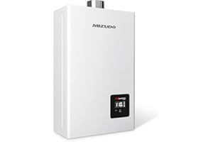 Propane Gas Tankless Water Heater, MIZUDO Up to 4.3 GPM, 100,000 BTU, CSA Certified, Indoor Installation Instant Hot Water Heater