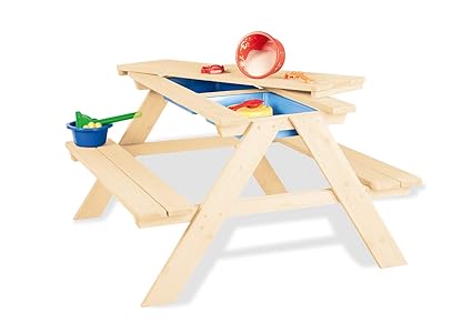 Pinolino Seggiolini Per Bambini Matsch-Nicki | Set Per Tavolo Da 4 Posti, Design Naturale E Resistente - Foto 8