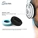 Replacement Ear Pads For Headphones By Senitek Protein Leather Earphone Covers - Memory Foam For Unmatched Comfort & Noise Blocking - Headset Cushions - 8 compatible models - Velor