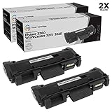 LD Compatible Toner Cartridge Replacements for Xerox 106R02777 High Yield (Black, 2-Pack)