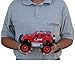 Lutema Cosmic Rocket 4CH Remote Control Truck, Red