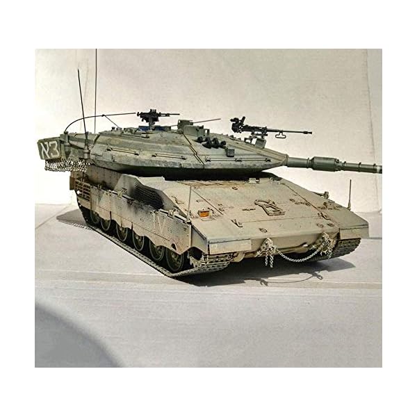 XHH Panzermodell Militärische Panzerpuzzle-Modellbausätze, Israel Merkava MK4 Puzzle-Modell im Maßstab 1:35… – Bild 5