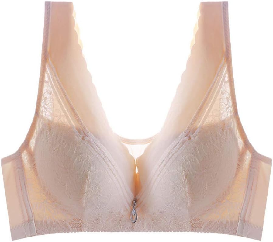 Large Size no Steel Ring Gathers Comfortably Breathable Cashmere Vest Bra