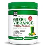Vibrant Health - Green Vibrance - Plant-Based Daily Superfood + Probiotics and Digestive Enzymes, 60 servings (FFP)