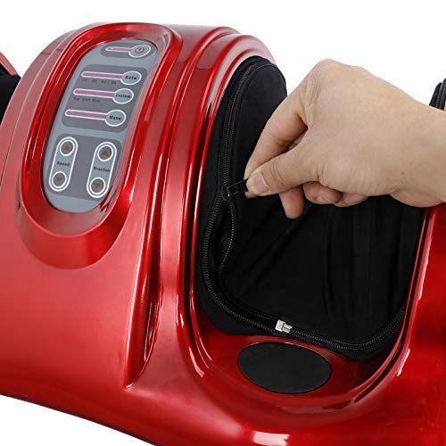 ZENY Electric Foot Massager Shiatsu Foot and Calf Massage Machine Deep