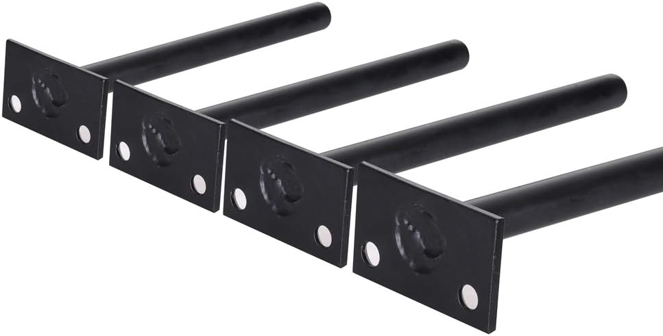 Gourd 6” Floating Shelf Brackets Heavy Duty, Set of 4
