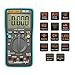 Digital Multimeter, Housolution True RMS 8000 Counts Auto-Ranging Digital Multi Tester Volt Amp Ohm Diode & Continuity Test for Households Electricians, Backlight LCD Display - BICE