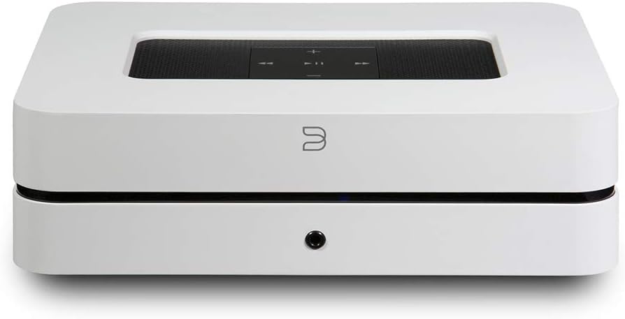 Bluesound POWERNODE 2i Wireless Multi-Room Streaming High-Res Amplifier (with HDMI) - Black - Compatible with Alexa and Siri: Home Audio & Theater