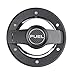 Fuel Filler Door Cover Gas Tank Cap for 2007-2017 Jeep Wrangler JK & Unlimited 4-Door 2-Door Stainless (Silver)