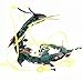 Wanna2017 Black Mega Rayquaza Plush Doll Figure Toy 34 inch Gift