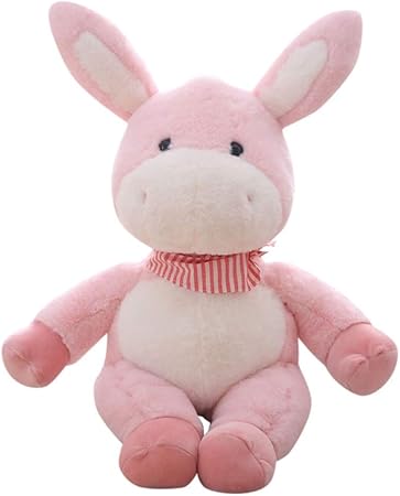 Amazon ぬいぐるみ ロバ 抱き枕 75cm ふわふわ 癒やし かわいい おもしろい クッション 置物 お祝い 飾り キャラクター お誕生日 クリスマス 記念日 プレゼント 子供 女の子 男の子 縫い包み だきまくら 柔らかい ぬいぐるみ おもちゃ