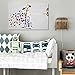 SEVEN WALL ARTS - Modern Animal Cute Pet Dog Painting Colorful Dalmatian Puppy with Colorful Footprint Funny Dogs Artwork for Home Decor 36x24 Inch