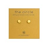 Dogeared The Circle Stud Pierced Earrings