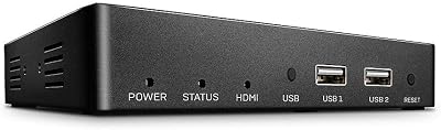 LINDY KVM over IP Extender Receiver 120m Network Control PC PVR AV IP Extension
