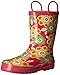 Western Chief Unisex-Child Kids Girls' Waterproof Easy-On Printed Rain Boot