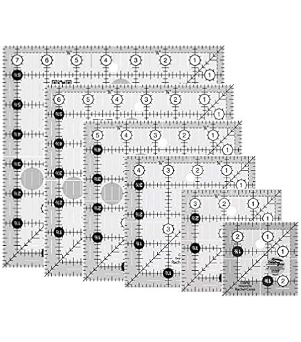 Ten Inch Square Quilting Ruler