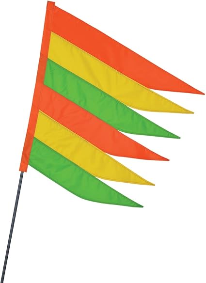 recumbent bike safety flags