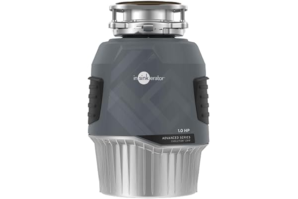 InSinkErator Garbage Disposal, Evolution 1HP, 1 Horsepower EZ Connect Continuous Feed Garburator