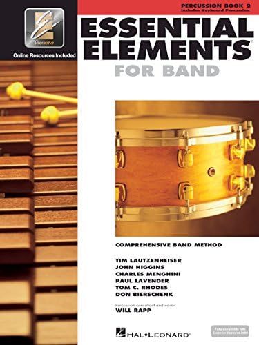 Essential Elements for Band – Percussion Book 1 with EEi Online