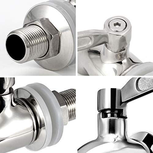 XChef 2 PCS Beverage Spigots Beverage Dispenser Spigot Replacement