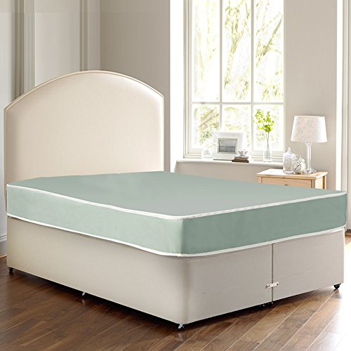Continental Sleep Waterproof Vinyl Orthopedic Mattress - Ideal for Institutional and Home Health Care Use - Innerspring System â€“ Twin Size