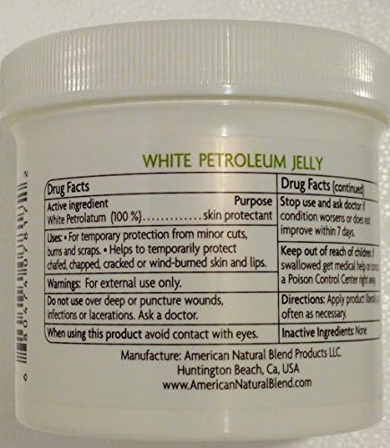 100% Pure White Petroleum Jelly