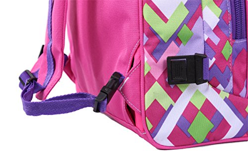 TROLLEY SEVEN TECH - DARTS - Rosa Lilla - Zaino sganciabile - 34 LT Scuola  e viaggio - Miglioritrolley.it