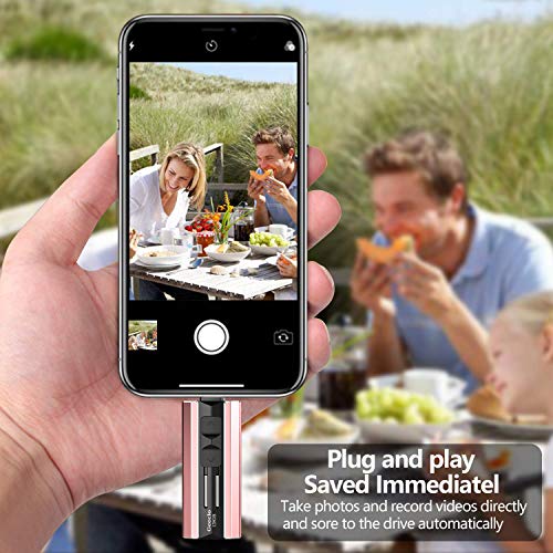 Iphone Flash Drive 128gb Geeclo Iphone Memory Stick 128gb For Iphone X Xr Xs Max Jump Drive Iphone Thumb Drive Usb 3 0 Flash Drive Compatible With Iphone Ipad Android And Computer Update Rose Gold Pricepulse