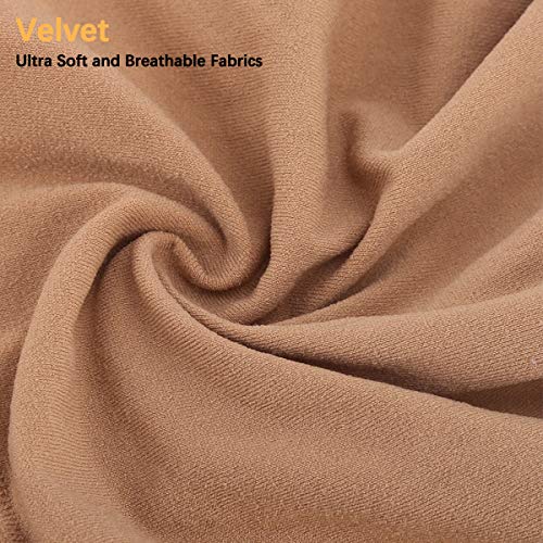 Bosowos Girls Footed Tights Dance Tights Ultra Soft Ballet Leggings for Kids Women 2 Pairs Suntan L - Thumbnail 5