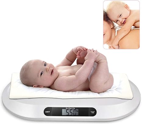 Amazon Co Jp Geafos ベビースケール デジタル 新生児体重計 高精度 はかり 赤ちゃん用 乳幼児 授乳 多機能 風袋機能付き 単位切替機能 表示固定 ホーム キッチン