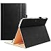 ProCase Galaxy TabPro S Case, Leather Stand Folio Case Cover for Galaxy TabPro S 12 inch 2-in-1 Tablet 2016, with Multiple Viewing Angles, Document Pocket (Black)