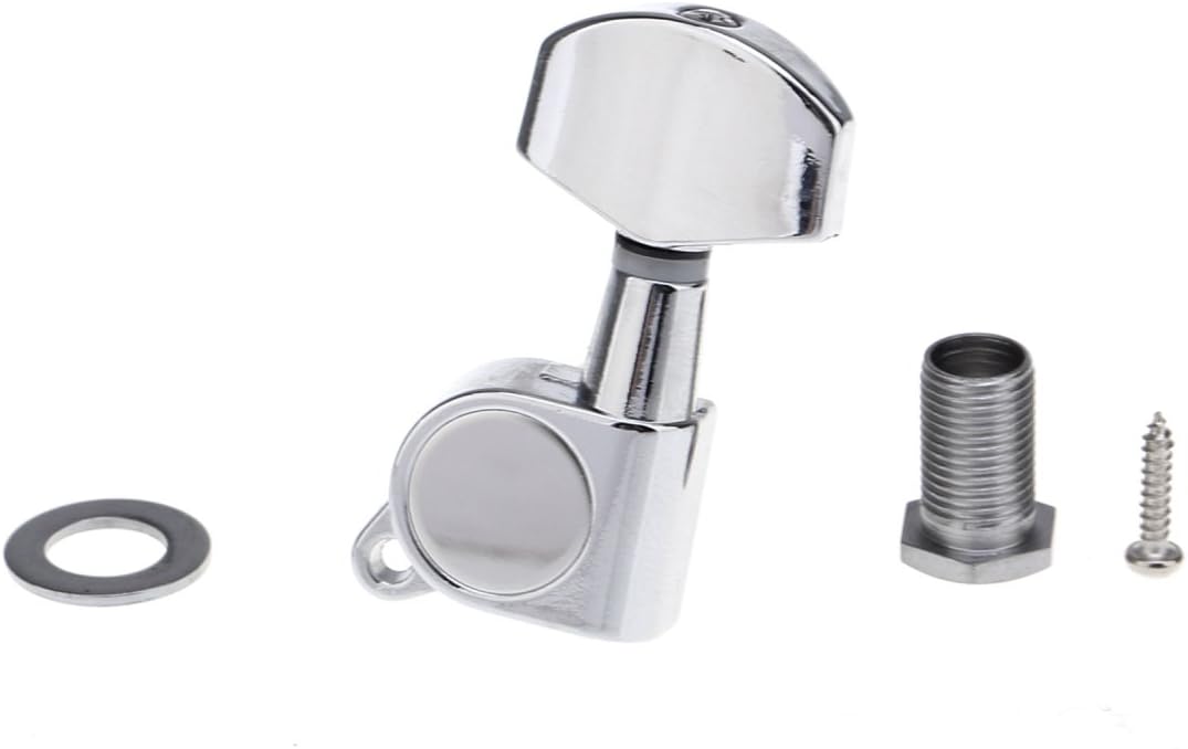 Musiclily Pro 3x3 Sealed Guitar Tuners Tuning Pegs Keys Machine Heads Set for Les Paul Style Electric or Acoustic Guitar - Image 4
