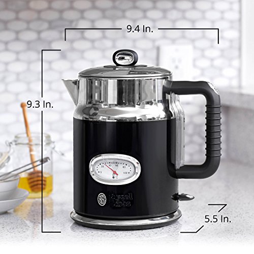 Russell Hobbs KE5550BLR Retro Style 1.7L Electric Kettle, Heavenly Blue