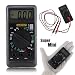 Mini Pocket Digital LCD Multimeter, Portable Alloet Multi-meter AC/DC Voltage Current Resistance Capacitance Detector Tester wit