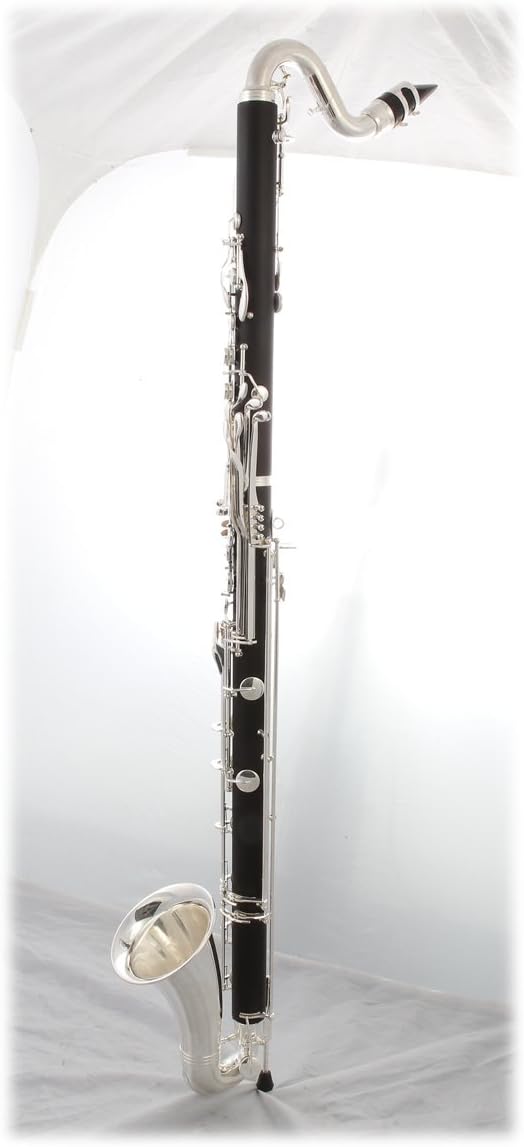 Tuyama TKB-178 Bass Clarinet - Low C - Mouthpiece and Case included, Silver, Bassklarinette (bis Tief C) - Image 5