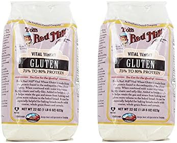 Set of 2 Bob's Red Mill Vital Wheat Gluten Flour, 22 oz bundled by Maven Gifts