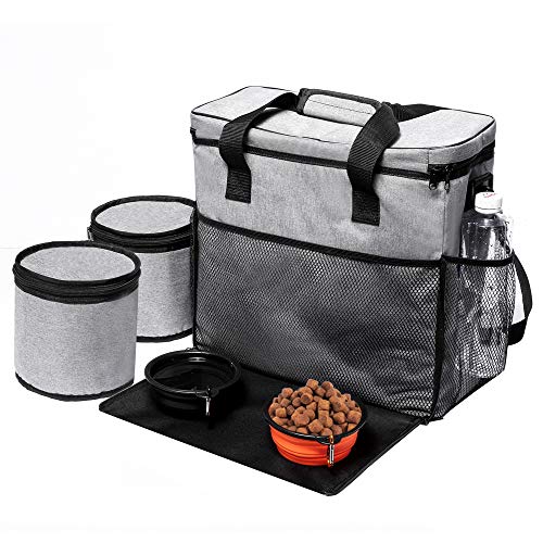 cherrboll Pet Travel Bag Week Away Organizer Tote Dogs & Cats