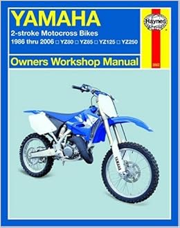 Haynes Yamaha 2 Stroke Motocross Bikes 1986 Thru 2006