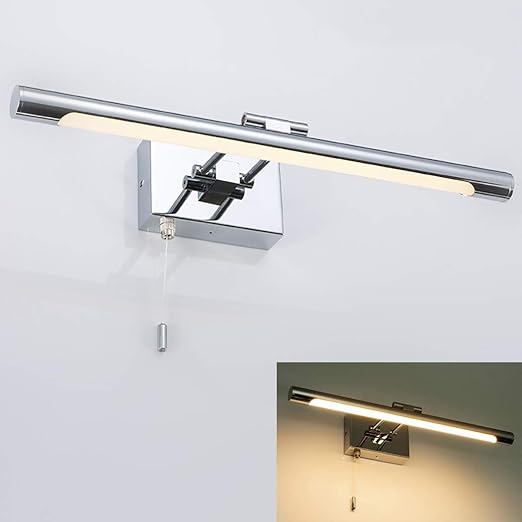 GYC con Interruptor de luz LED para Espejo de baño, iluminación de