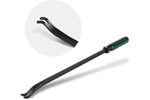 Bzcovac Brake Spring Tool for Heavy-Duty Vehicles, Drum Brakes, S-cam Brakes, and Semi Brakes Spring Fork, Heat-Treated Construction with Extra-Long Shaft