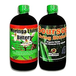 Herboganic Soursop Living Bitters and Moringa