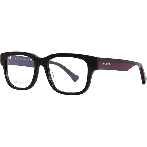 Amazon.com: Eyeglasses Gucci GG 0385 OA- 001 Black /, 55/16