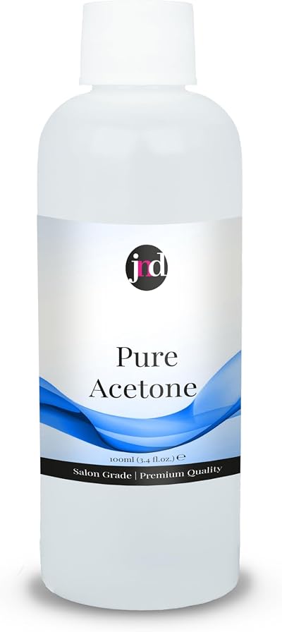 JND 100% Pure Acetone Soak-Off Gel Polish Remover 100ml