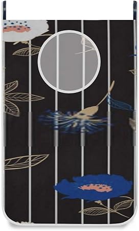 Cesto de la Ropa, Hermoso patrón de Flores de jardín sin Costura Retro