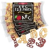 Pastabilities ABC 123 Pasta, Fun Shaped Noodles for