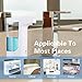 Digit Life Soap Dispenser, Automatic Soap Dispenser Equipped w/Infrared Motion Sensor ,Waterproof Base Adjustable Switches Suitable for Kitchen Bathroom Office Hotel and Outdoor.