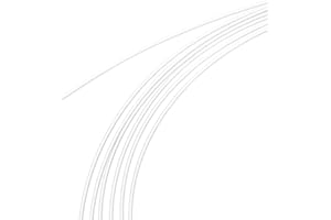 MECCANIXITY PMMA Ends Glow for LED Light Guide in Home, Hotel Fiber Optic Cable Transparent 1mm 50M