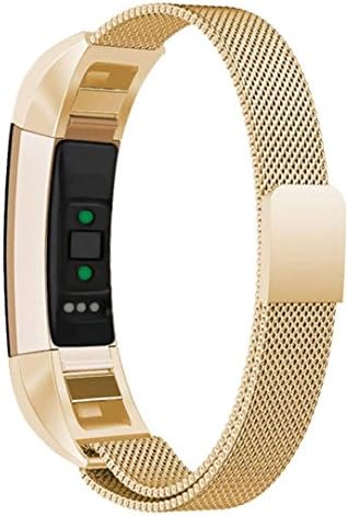Fitbit Alta HR Bands, Milanese Magnetic Steel Watch Band for Fitbit Alta HR